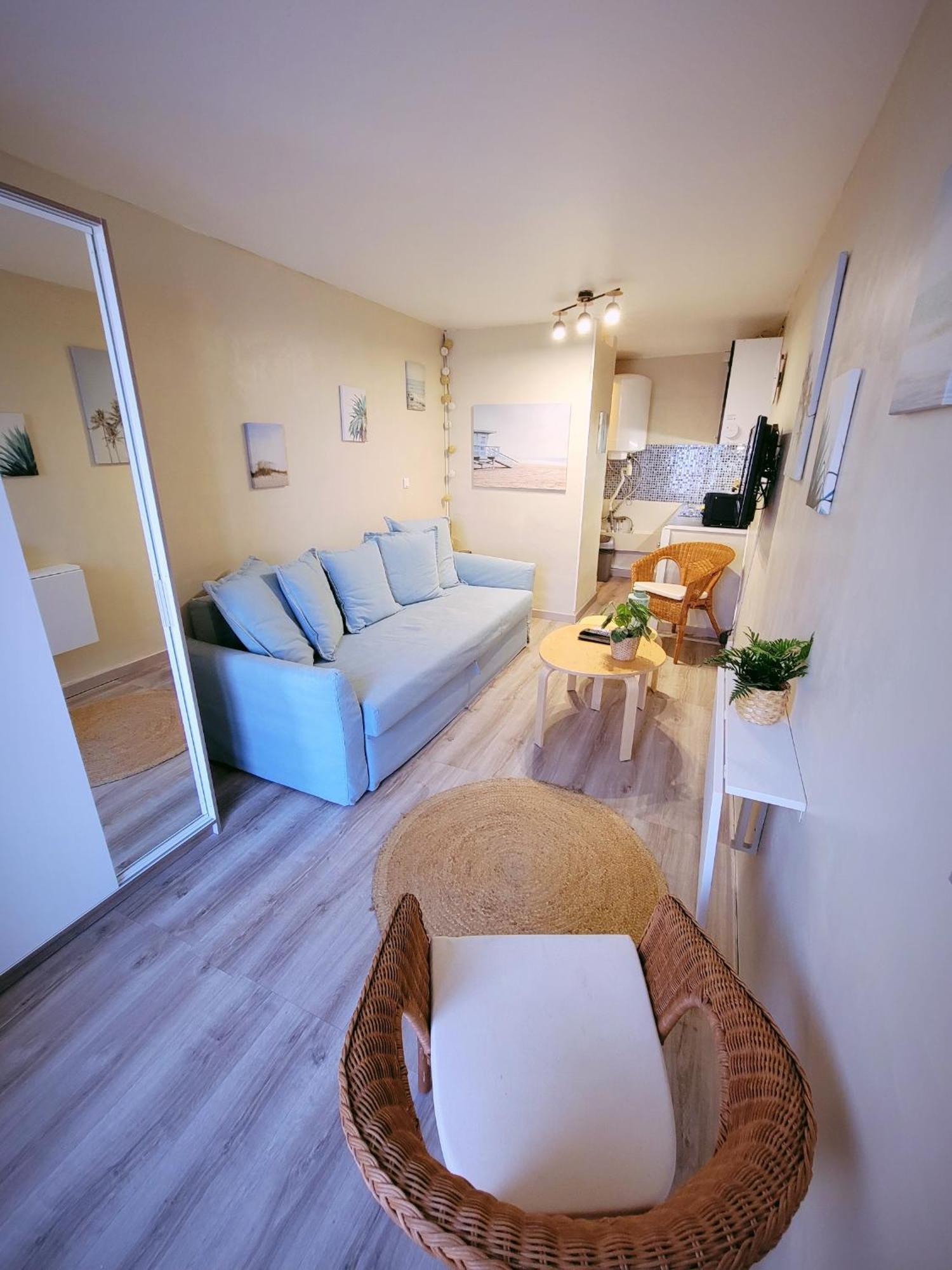 Studio 1 Piece Vacances Proche De La Mer Ле-Гро-дю-Руа Экстерьер фото